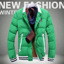 Men Jacket Coat Parkas Trench Coat Outwear Men's Casual Slim Fit Thickening Cotton Down Coat Jacket Parkas BL