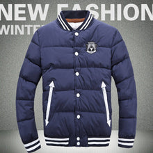 Men Jacket Coat Parkas Trench Coat Outwear Men's Casual Slim Fit Thickening Cotton Down Coat Jacket Parkas BL