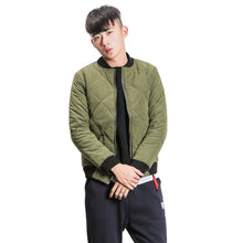 Men Jaqueta Masculina Padded Cotton Veste Homme Jackets Men's Casual Slim Fit Zipper Jackets Hombre Outwear BL