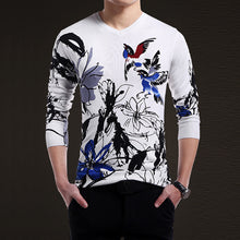 Men Knitted Wool Sweaters and Pullovers Men's Casual Slim Fit Large Size Long Sleeved Wool Sweaters and Pullovers BL