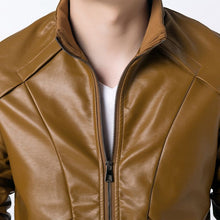 Men Leather Jacket Jacket For Men's Clothing Slim Fit Jacket Plus Size Men Jacket BL