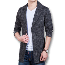 Men Long Nylon Parkas Coats Jackets Windbreakers Men's Casual Slim Fit Blends Coats Jackets Nylon Coats Long Parkas BL