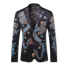 Men Long Sleeved Blazers Wedding Dress Suits Terno Masculino Herren Anzug Men's Casual Slim Fit Nightclub Blazers BL