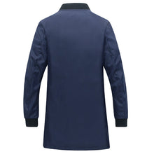 Men Medium Long Parkas Jaqueta Masculina Veste Homme Parkas Men's Casual Slim Fit Zipper Jackets Coats BL