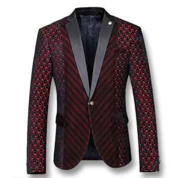 Men Notched Lapel Blazers Coats Jackets Herren Anzug Veste De Loisir Men's Casual Slim Fit Long Sleeved Blazers Men BL