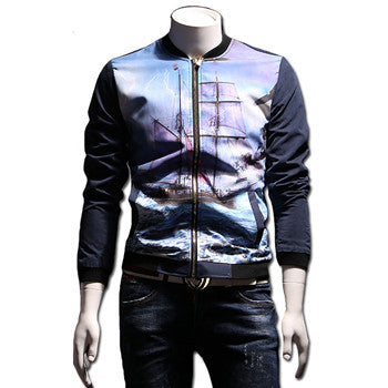 Men Outwear Large Size Zipper Jackets Coats Jaqueta Masculina Men's Casual Slim Fit Veste Homme Jackets BL