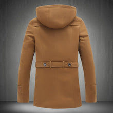 Men Padded Coat Jacket Parkas Trench Coat Men Casual Slim Fit Thickening Large Size Wool Padded Coat BL