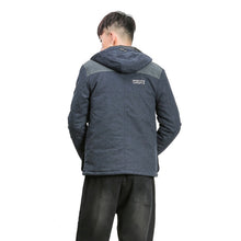 Men Padded Cotton Hooded Jackets Jaqueta Masculina Men's Casual Slim Fit Zipper Veste Homme Jackets Outwear Hombre BL