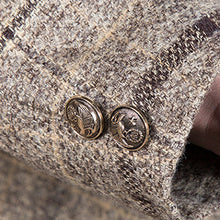 Men Plaid Nylon Parkas Coats Jackets Wool Blends Jackets and Coats Men's Casual Slim Fit Long Parkas BL