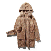 Men Plus Size Hooded Coats Sweaters Sweatercoats Cardigans Men's Casual Slim Fit Knitted Sweaters Hombre BL