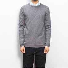 Men Plus Size Sweaters Pullovers Men's Casual Slim Fit Long Sleeved O Neck Knitted Sweaters Pullovers Hombre BL