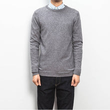 Men Plus Size Sweaters Pullovers Men's Casual Slim Fit Long Sleeved O Neck Knitted Sweaters Pullovers Hombre BL