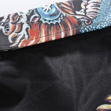 Men Printing Shirts Hombre Camisa Masculina Men's Casual Slim Fit Long Sleeved Turn Down Collar Large Size Shirts BL