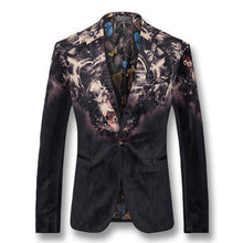 Men Single Button Style Blazers Jackets Dress Suits Coats Men's Casual Slim Fit Long Sleeved Veste De Loisir BL