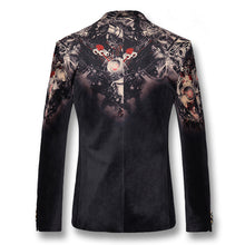 Men Single Button Style Blazers Jackets Dress Suits Coats Men's Casual Slim Fit Long Sleeved Veste De Loisir BL