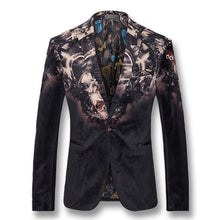 Men Single Button Style Blazers Jackets Dress Suits Coats Men's Casual Slim Fit Long Sleeved Veste De Loisir BL