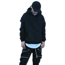 Men Solid Color Hoodies and Sweatshirts Pullovers Sportswear Men's Casual Slim Fit Fleece Hooded Coats BL