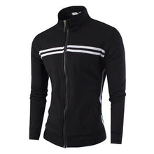 Men Stand Collar Jackets Coats Cardigans Sweatshirts Hoodies Men's Casual Slim Fit Large Size Zipper Jackets BL