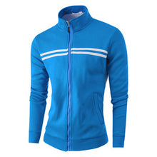 Men Stand Collar Jackets Coats Cardigans Sweatshirts Hoodies Men's Casual Slim Fit Large Size Zipper Jackets BL