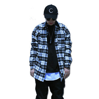 Men Streetwear Style Oversize Shirts Camisa Masculina Sportswear Men's Casual Slim Fit Turn Down Collar Shirts BL