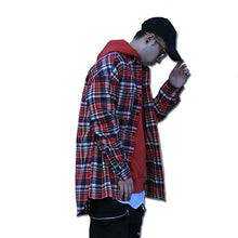 Men Streetwear Style Oversize Shirts Camisa Masculina Sportswear Men's Casual Slim Fit Turn Down Collar Shirts BL