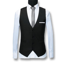 Men Suit Vests Blazers Jackets Business Men Dress Vests Colete Masculino Men's Casual Slim Fit Sleeveless Waistcoat BL