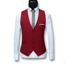 Men Suit Vests Blazers Jackets Business Men Dress Vests Colete Masculino Men's Casual Slim Fit Sleeveless Waistcoat BL