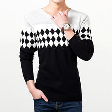 Men Sweater s Pullover Sweater Men Long Sleeves Sweaters Knitted V-Neck Slim Sweater Plus Size BL