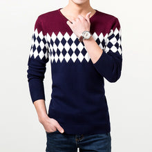 Men Sweater s Pullover Sweater Men Long Sleeves Sweaters Knitted V-Neck Slim Sweater Plus Size BL