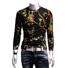 Men Sweaters and Pullovers Hombre Menswear Men's Casual Slim Fit Long Sleeved O Neck Knitted Sweaters BL