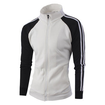 Men Sweatshirts Sportswear Jackets and Coats Hoodies Men's Casual Slim Fit Large Size Patchwork Hoodies Jackets Men BL