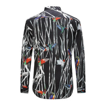 Men Tuxedo Dress Shirts Camisa Masculina Men's Casual Slim Fit Long Sleeved Turn Down Collar Large Size Shirts BL