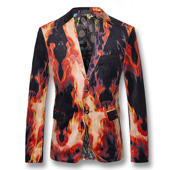 Men Veste De Loisir Blazers Jackets Dress Suits Men's Casual Slim Fit Long Sleeved Single Button Style Blazers BL