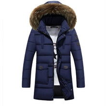 Men Wadded Hooded Padded Jackets Coats Jaqueta Masculina Veste Homme Parkas Men's Casual Slim Fit Jackets BL