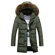 Men Wadded Hooded Padded Jackets Coats Jaqueta Masculina Veste Homme Parkas Men's Casual Slim Fit Jackets BL