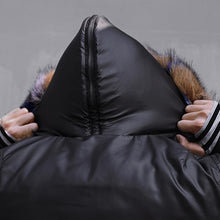 Men Cotton Jackets with Fur Coats Jaqueta Masculina Men's Casual Slim Fit Padded Hooded Veste Homme Jackets BL