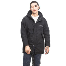 Men Cotton Long Jackets Parkas Coats Outwear Jaqueta Masculina Men's Casual Slim Fit Veste Homme Jackets Men BL