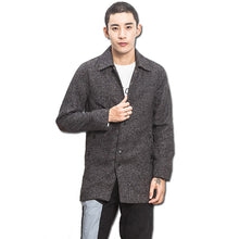 Men Cotton Nylon Jackets Coats Long Parkas Jaqueta Masculina Men's Casual Slim Fit Veste Homme Jackets BL