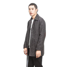 Men Cotton Nylon Jackets Coats Long Parkas Jaqueta Masculina Men's Casual Slim Fit Veste Homme Jackets BL