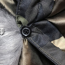 Men Cotton Padded Hooded Jackets with Fur Jaqueta Masculina Men's Casual Slim Fit Camouflage Jackets Hombre BL