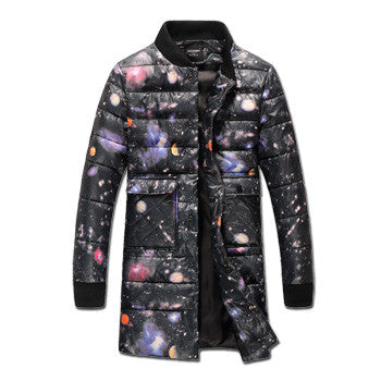 Men Cotton Padded Jackets Coats Jaqueta Masculina Men's Casual Slim Fit Large Size Veste Homme Jackets BL