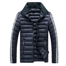 Men Cotton Veste Homme Jackets and Coats Overcoats Jaqueta Masculina Casual Slim Fit Stand Collar Jackets BL