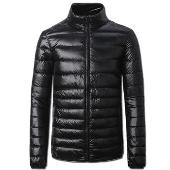 Men Duck Down Jackets Coats Jaqueta Masculina Casual Slim Fit Plus Size Cotton Zipper Veste Homme Jackets BL