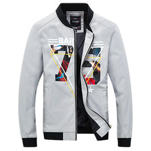 Men Floral Zipper Jackets Coats Outwear Jaqueta Masculina Men Casual Slim Fit Large Size Veste Homme Jackets BL