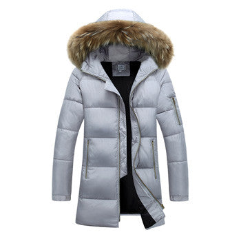 Men Hooded Jackets Padded Coats Jaqueta Masculina Veste Homme Parkas Men's Casual Slim Fit Wadded Coats BL