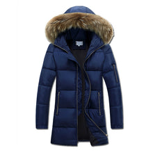 Men Hooded Jackets Padded Coats Jaqueta Masculina Veste Homme Parkas Men's Casual Slim Fit Wadded Coats BL