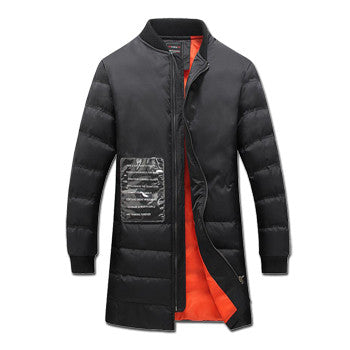 Men Jackets Padded Coats Jaqueta Masculina Veste Homme Parkas Men's Casual Slim Fit Cotton-Padded Jackets BL