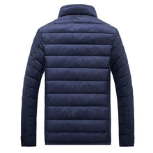 Men Jackets and Coats Jaqueta Masculina Overcoat Men's Casual Slim Fit Large Size Zipper Stand Collar Jacket BL