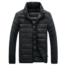 Men Jackets and Coats Jaqueta Masculina Overcoat Men's Casual Slim Fit Large Size Zipper Stand Collar Jacket BL