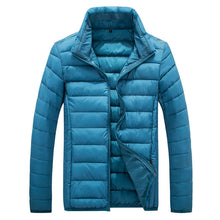 Men Jackets and Coats Jaqueta Masculina Overcoat Men's Casual Slim Fit Large Size Zipper Stand Collar Jacket BL